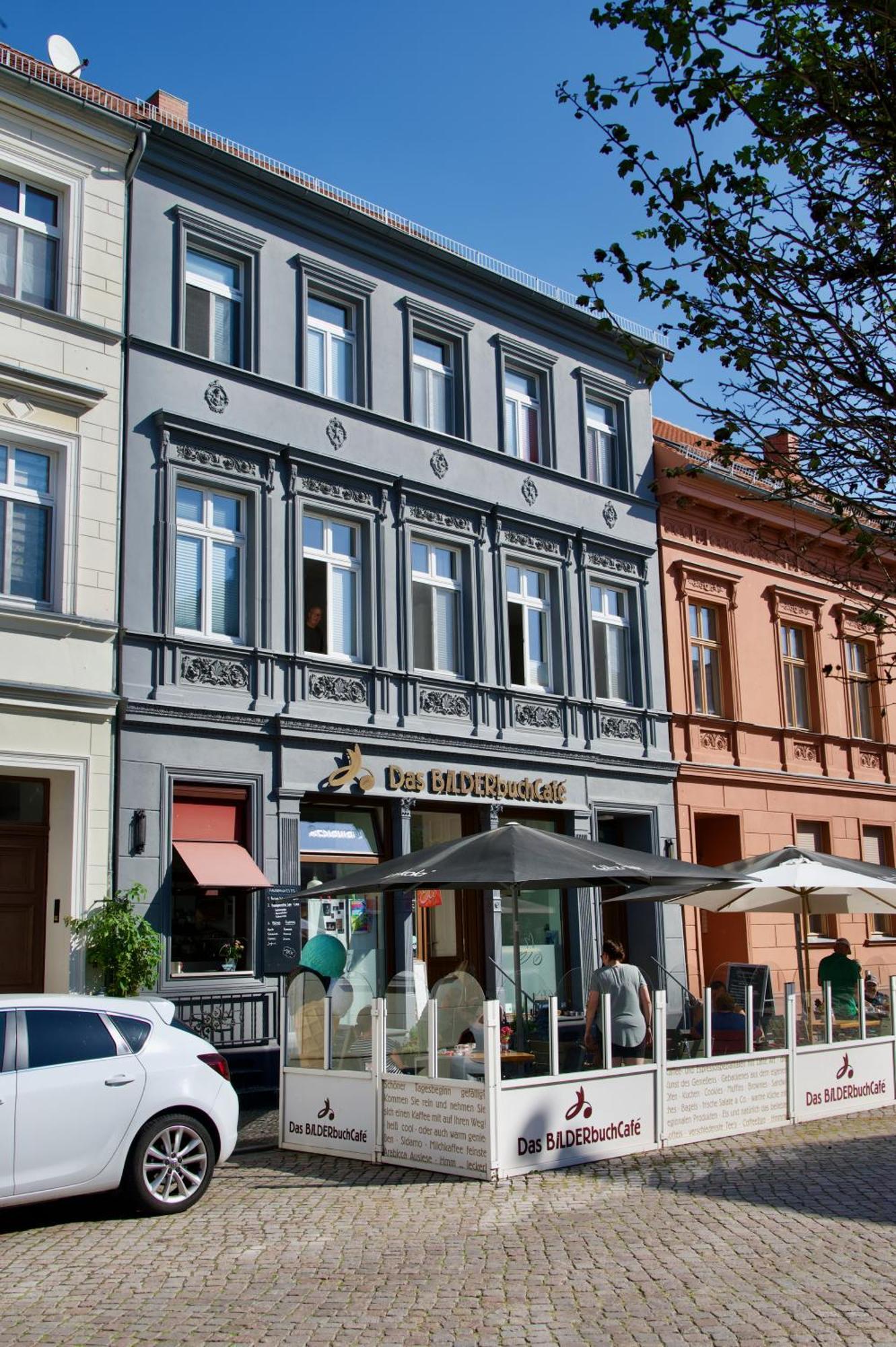 Das Bilderbuchcafe - Pension Markt 7 Havelberg Luaran gambar