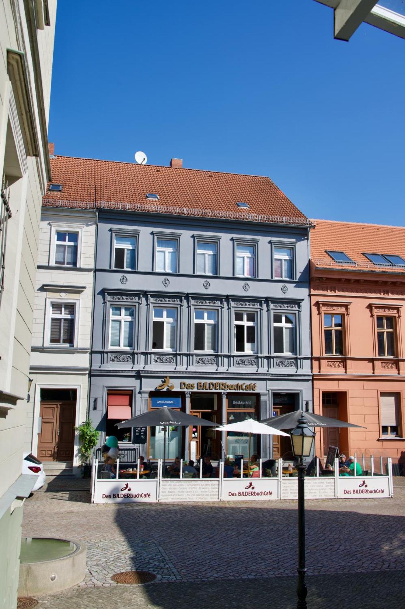Das Bilderbuchcafe - Pension Markt 7 Havelberg Luaran gambar
