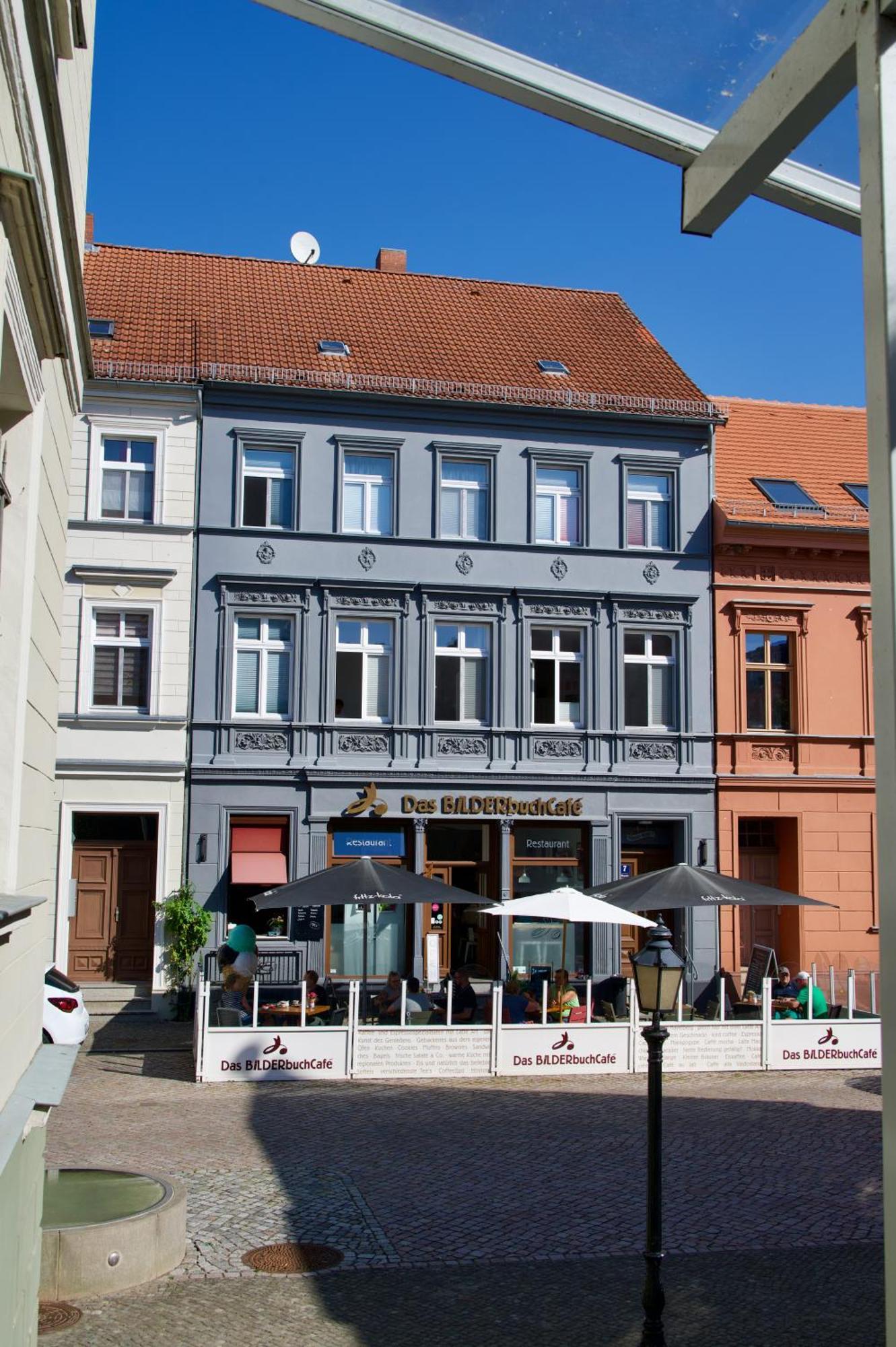 Das Bilderbuchcafe - Pension Markt 7 Havelberg Luaran gambar