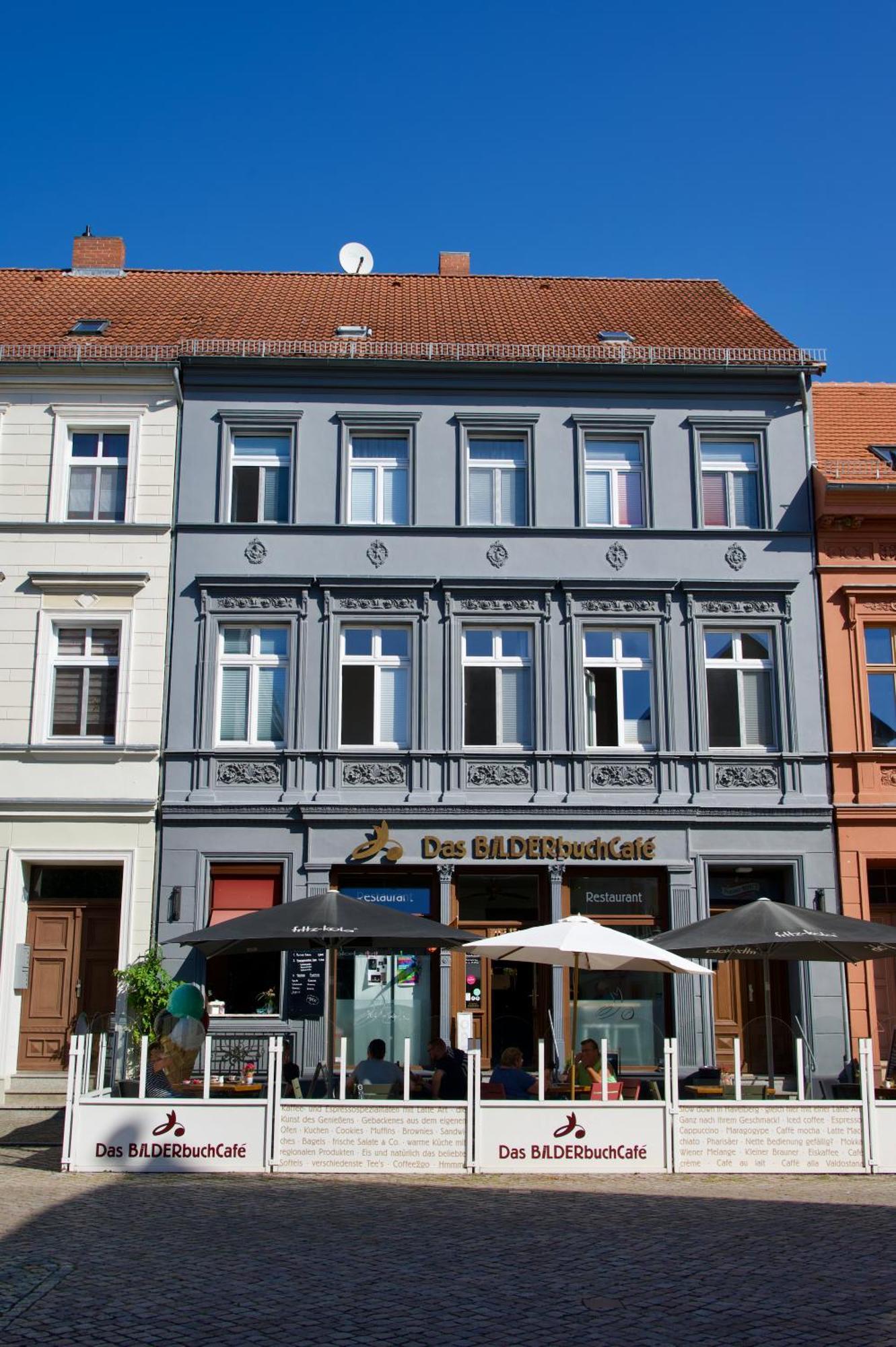 Das Bilderbuchcafe - Pension Markt 7 Havelberg Luaran gambar