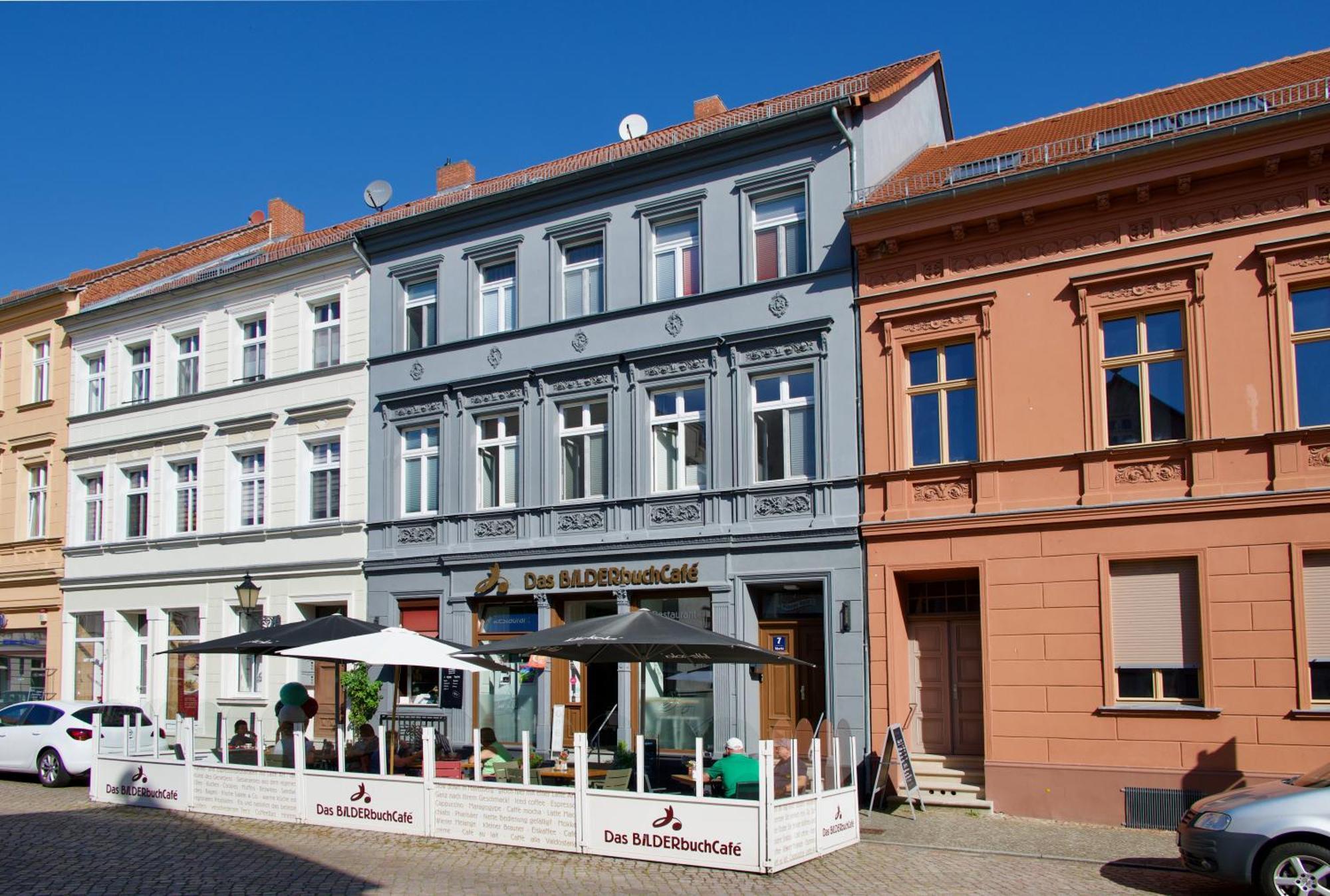 Das Bilderbuchcafe - Pension Markt 7 Havelberg Luaran gambar