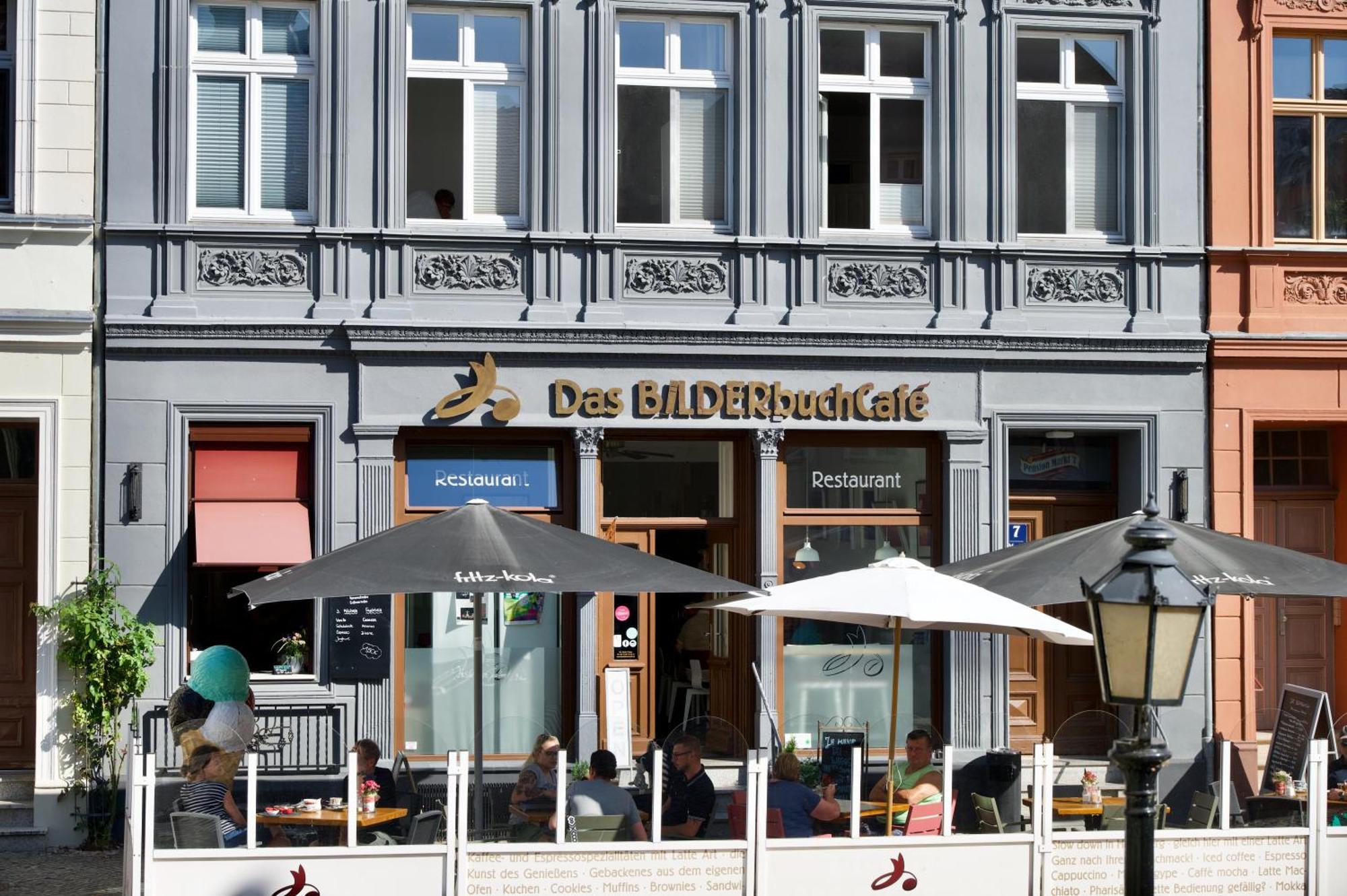 Das Bilderbuchcafe - Pension Markt 7 Havelberg Luaran gambar