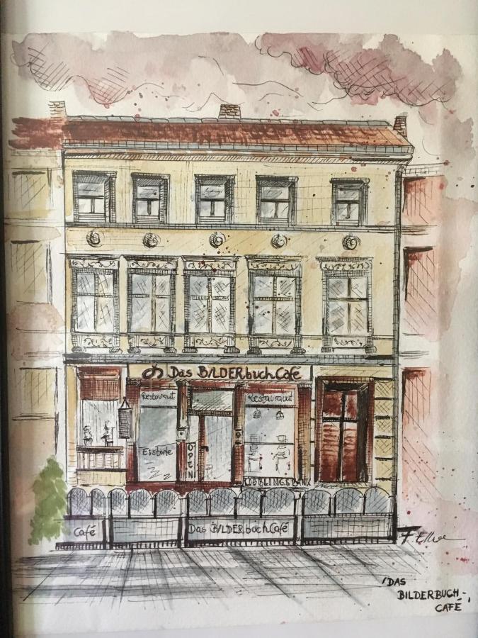 Das Bilderbuchcafe - Pension Markt 7 Havelberg Luaran gambar